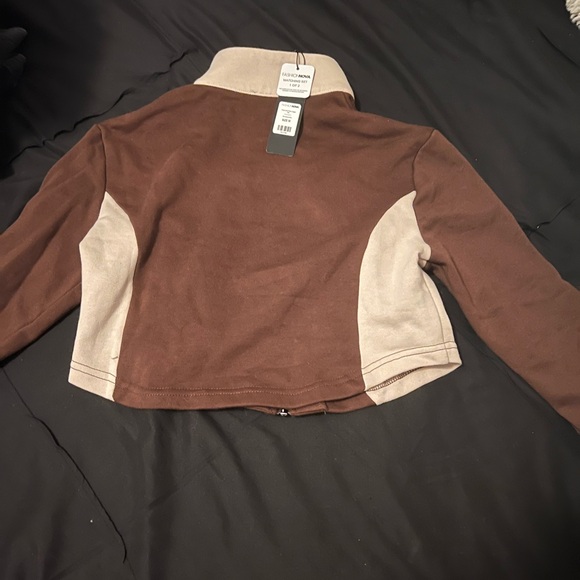 Fashion Nova Trackset Top Size Medium - Picture 2 of 2